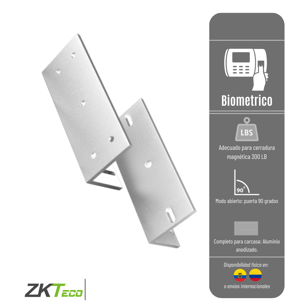 SOPORTE Z PARA CERRADURA 300LB SOPORTE-Z-300LB