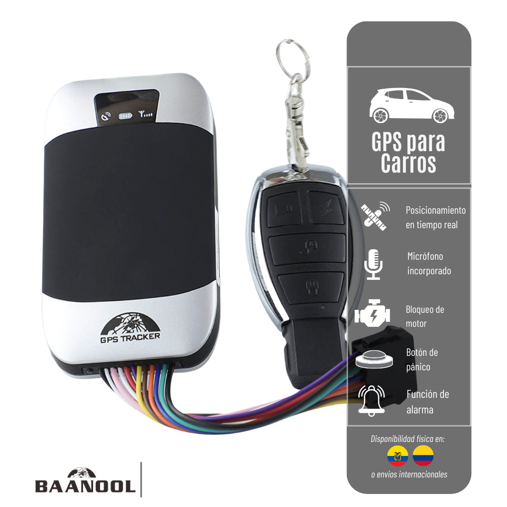 SIN CAJA GPS 303G  COBAN 2G, LOCALIZADOR PARA VEHÍCULO LIVIANO