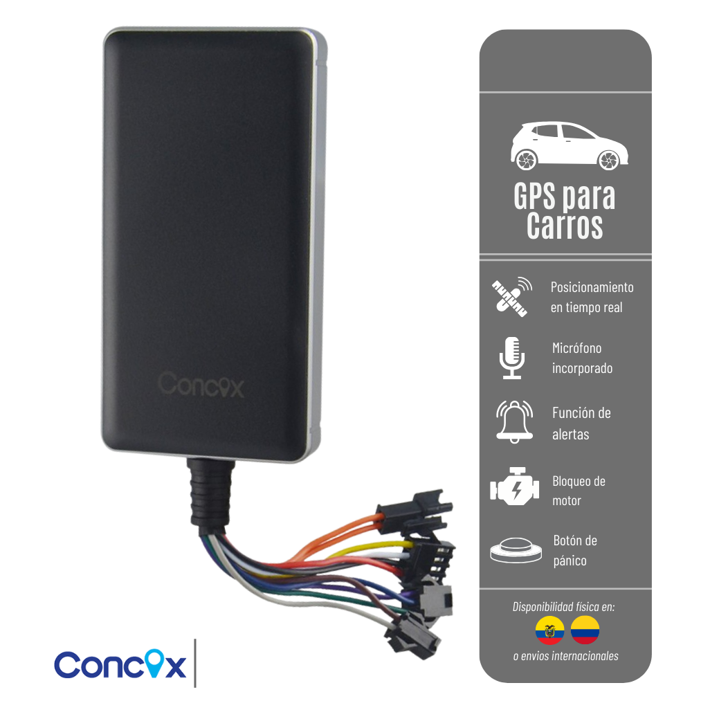 GPS GT06N CONCOX RASTREADOR PARA VEHÍCULO RED 2G