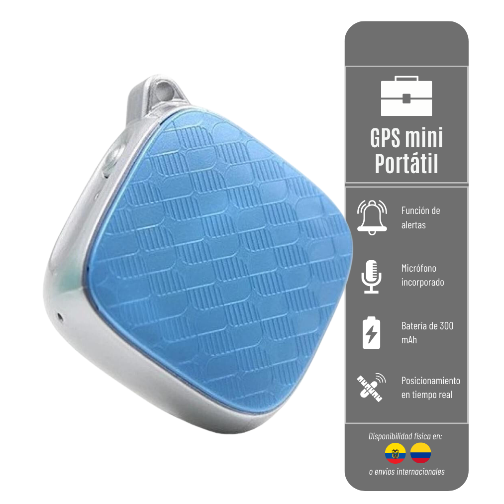 LIQUIDACIÓN* GPS G01-G02 TIPO COLGANTE/COLLAR RED 2G BATERÍA DE 300 MAH	
