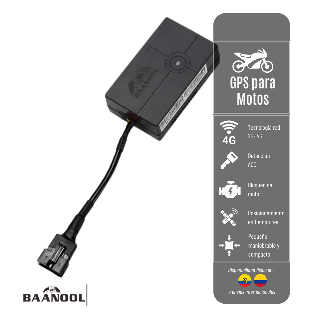 SIN CAJA  GPS 401C COBAN 2G Y 4G, LOCALIZADOR PARA MOTOCICLETA