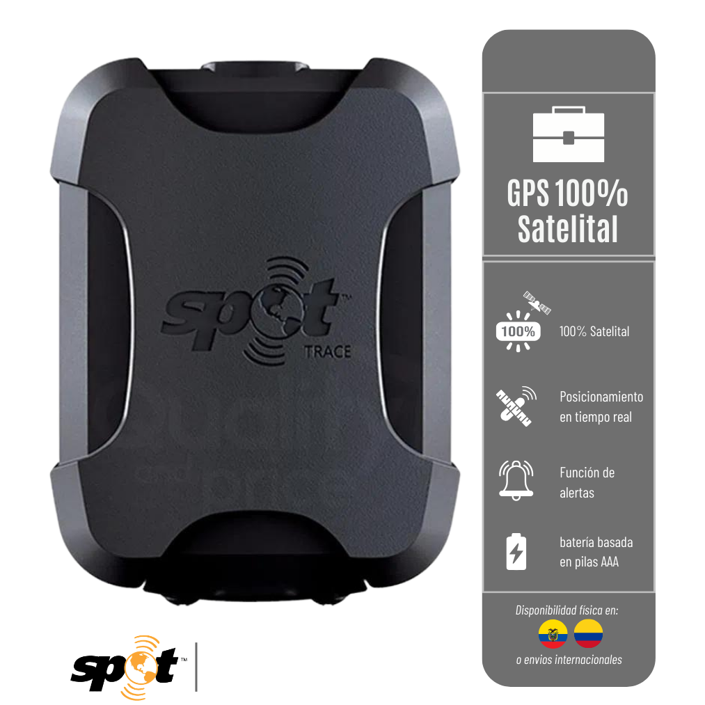 DISPOSITIVO DE RASTREO GPS 100 PORCIENTO SATELITAL SPOT-TRACE