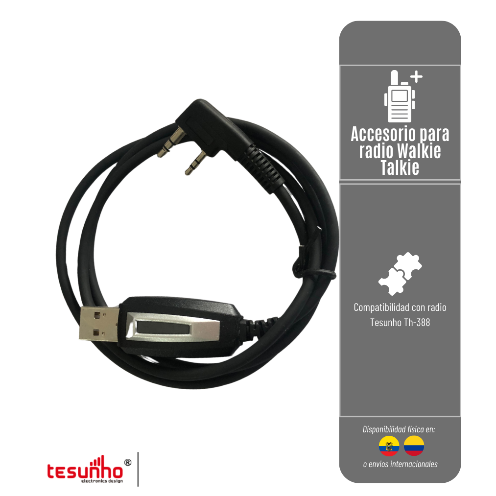 CABLE DE PROGRAMCIÓN PARA CABLE-TH-388