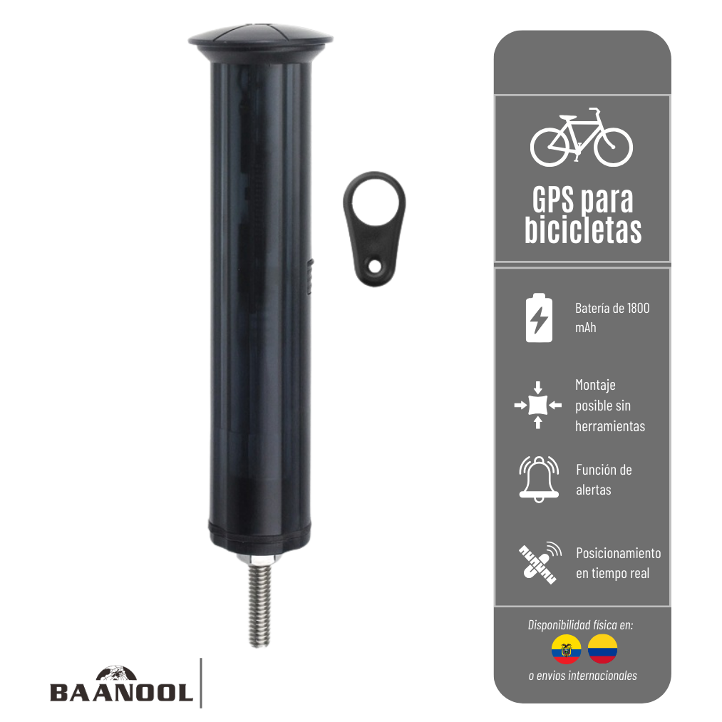 LIQUIDACIÓN* GPS TK305 COBAN RASTREADOR PARA BICICLETA RED 2G CON BATERIA DE 350 MAH