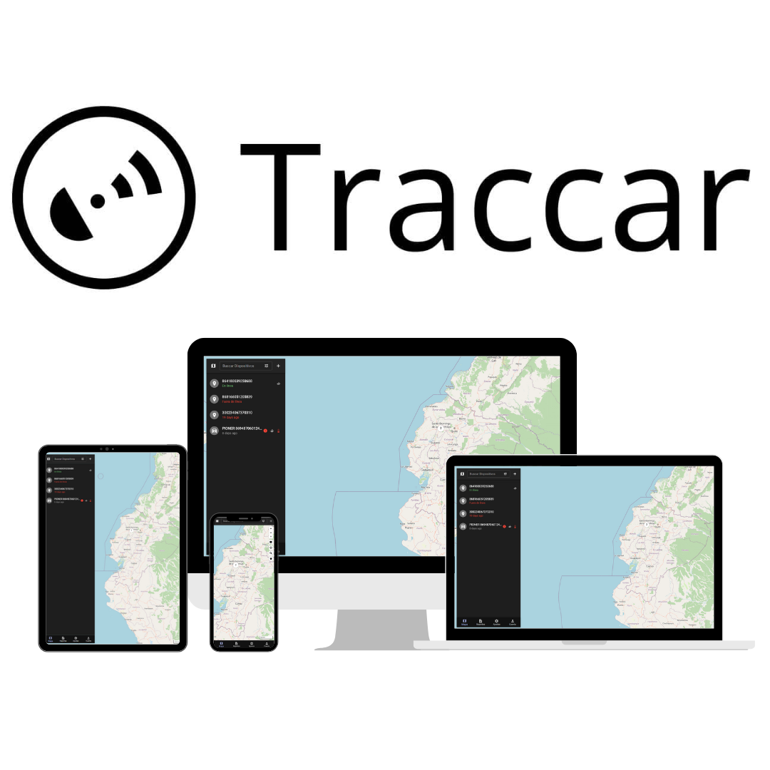 TRACCAR PLUS-LICENCIA Alojamiento Plataforma GPS (Un Año) PLUS-NUEVO Compatible con +1000 modelos de Localizadores GPS