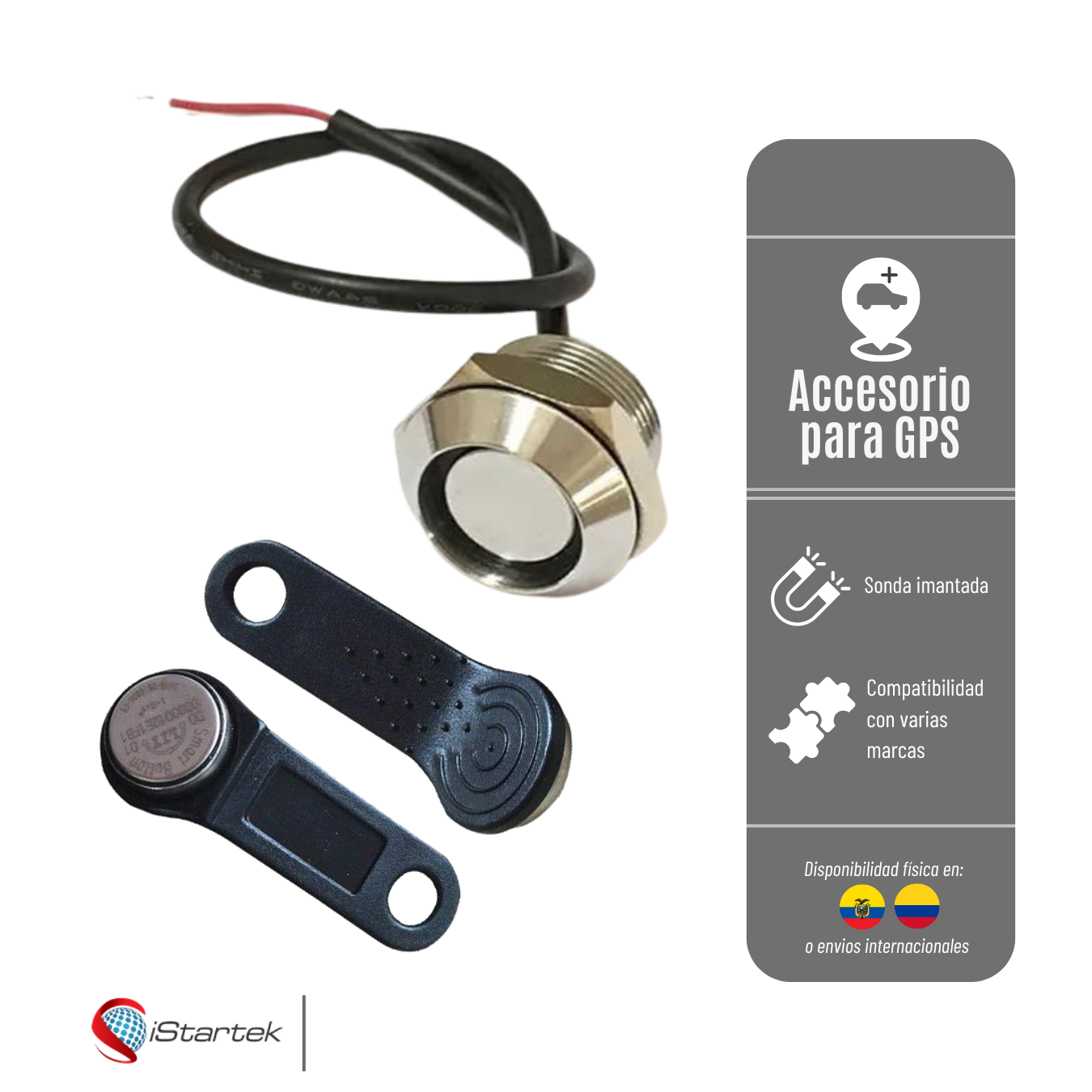SENSOR DE PROXIMIDAD IBUTTON CONCOX ACCESORIO PARA GPS